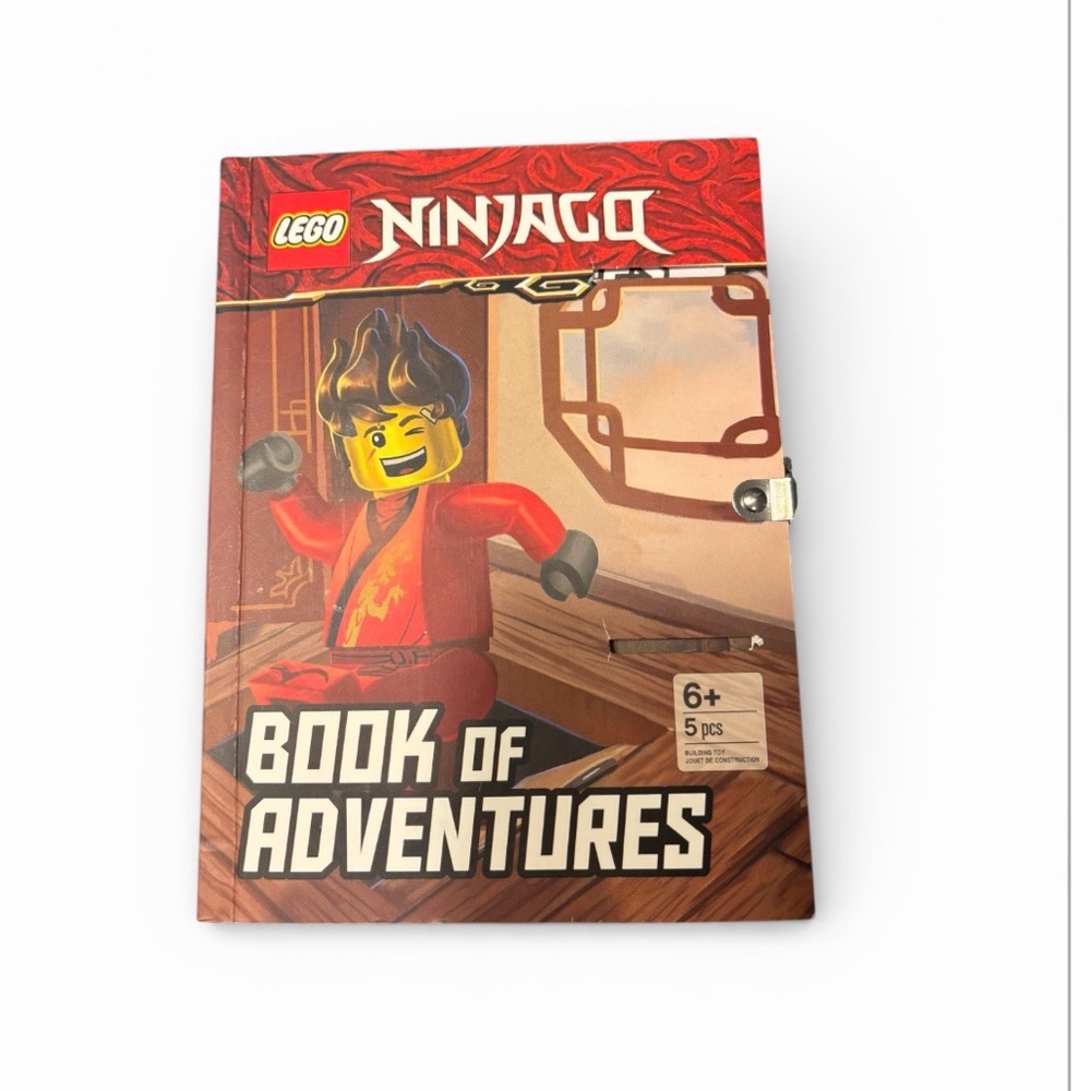 Adidas Red Adventure Book with Lock - Picture 8 of 8